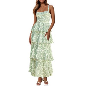 green and white tiered dress Women's Cecelia Pink Multi Plaid Tweed Mini Dress | Size: Xs main image 0