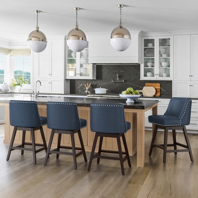 Arceso 26" Swivel Bar Stools with for Home Kitchen Island