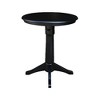 International Concepts 30" Round Top Pedestal Table - 34.9"H - 4 of 4