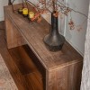 63" Natural Solid Wood Console Table,Narrow Entryway Table for Hallway Foyer,Long Sofa Table Behind Couch–The Pop Home - 2 of 4