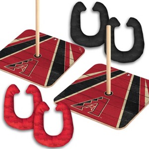 MLB Arizona Diamondbacks Horseshoe Bag Toss Game Set - 1 of 4