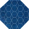 Unique Loom Trellis Frieze Geometric Trellis Indoor Woven Area Rug - 2 of 4