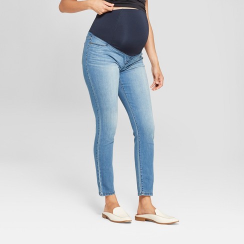 Damen Isabel Maternity Jeans 18 Bootcut Crossover Panel Stretch Full Length 33 Inseam Kleidung Accessoires Thelanguagemall Org