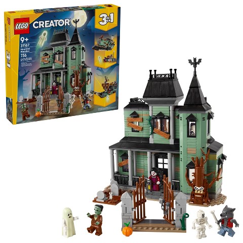 Детские конструкторы LEGO Creator 3 in 1 Haunted Mansion Building Toy 31167