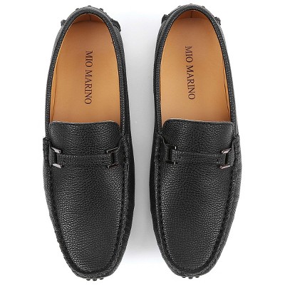 target black loafers