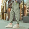 Dalix Alien Embroidered Sweat Pant Soft Heavy Weight Fleece Relaxed Fit Lounge Mens - 4 of 4