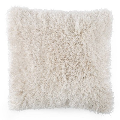 Timberlake 24 Square Throw Pillow in White