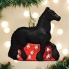 Old World Christmas Blown Glass Ornament for Christmas Tree, Friesian Horse - 2 of 4