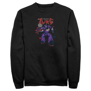 Men's Lightyear Emperor Zurg Distressed Sweatshirt - 1 of 4