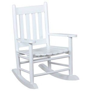 Annie Solid Wood Slat Back Youth Rocking Accent Chair - Coaster - 1 of 4