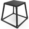 Plyometric Jump Box Set–12/18/24/30Inch Steel Plyo Boxes for Home Gym,Anti-Slip Fitness Platform for Box Jumps,Step-Ups & Explosive Strength Training - 2 of 4
