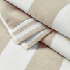 Isla Jade 4pk Oversized Cotton Pastel Cabana Beach Towels - 3 of 4