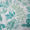 LunaLulinlk 14pc Fabric Shower Curtain Set, with Hooks and Liner - 2 of 4