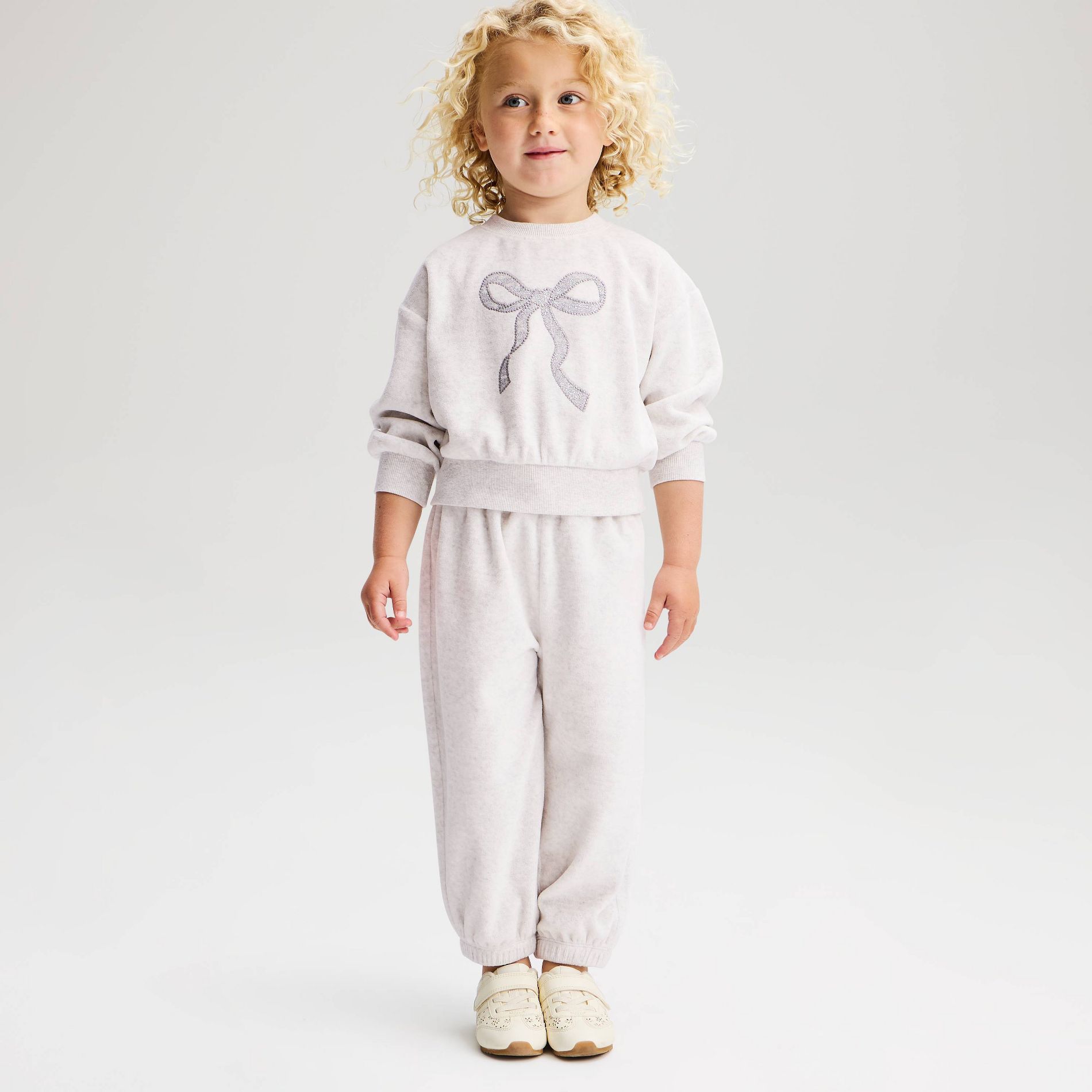 Baby and Toddler Girls' Microfleece Pullover Sweatshirt - Cat & Jack™