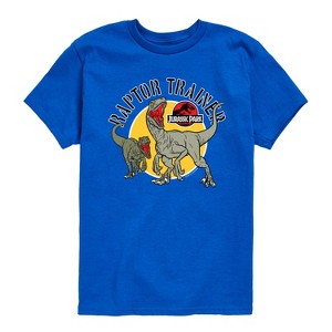 Boys' - Jurassic Park - Raptor Trainer Short Sleeve Graphic T-Shirt - 1 of 4