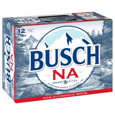Busch Non-Alcoholic Beer - 12pk/12 fl oz Cans