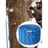 VEVOR 12.7mm Static Climbing Rope, 60.9M(200ft) Outdoor Rock Climbing Rope 30KN Breaking Tension, Fiber Rope with Steel Snap Hooks - 2 of 4