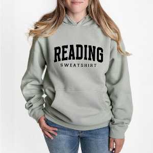 Simply Sage Market Women's Graphic Hoodie Reading Sweatshirt - 1 of 3