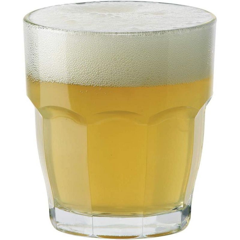 Bormioli Rocco 7.25 oz. Rock Bar Juice Stackable Drink Glass, 6-Piece, Clear, 2 of 6