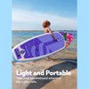 SLOOSH 10'6" Inflatable Stand Up Paddle Board with Premium Accessories, Non-Slip EVA Deck, Ultra-Light Carry Bag Pump, Meander SUP for Youth & Adults - 3 of 4