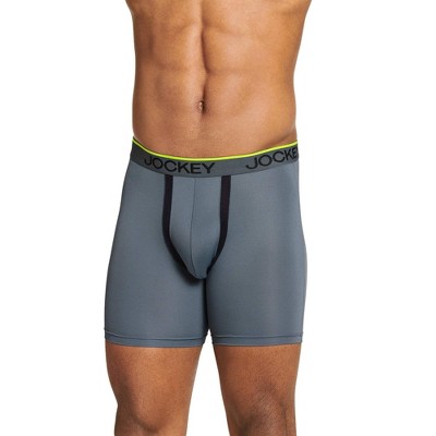 Jockey Men's Chafe Proof Pouch Microfiber 6" Boxer Brief