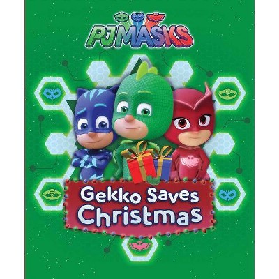 Gekko Saves Christmas - (Pj Masks) (Board Book)