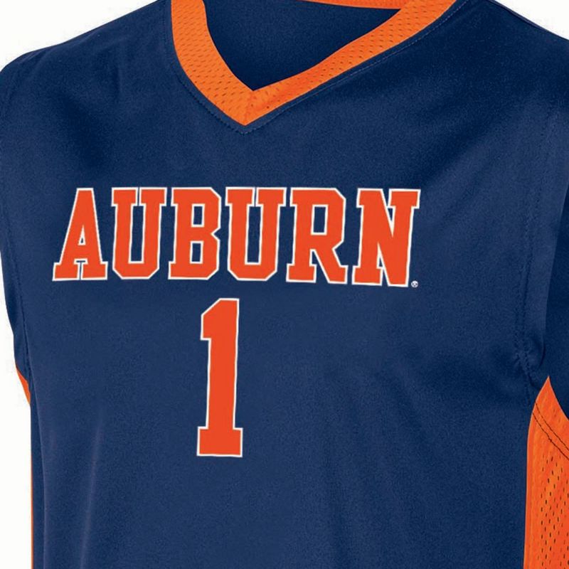 NCAA Auburn Tigers Boys&#39; Basketball Jersey, 3 of 4
