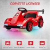 Electric Go Kart for Kids, 7AH Battery Powered Ride on Race Car w/Remote Control, Safety Belt, Slow Start, LED Headlights, Music - 3 of 4
