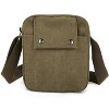 NPolar"Unisex Canvas Crossbody Bag for Phone, Tablet, Credit Cards, Keys & Essentials – Stylish & Practical"BlackGreenGray&Khaki - 4 of 4