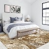 Washable Rug Modern Marble Rug, Ultra-Thin Area Rug for Living Room with Non Slip, Boho Marble Pattern Area Rug for Kitchen - 2 of 4
