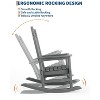 Poly Lumber Rocking Chair Outdoor Set of 2 - 4 of 4
