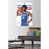 Trends International NBA Philadelphia 76ers - Joel Embiid Feature Series 23 Unframed Wall Poster Prints - 2 of 4