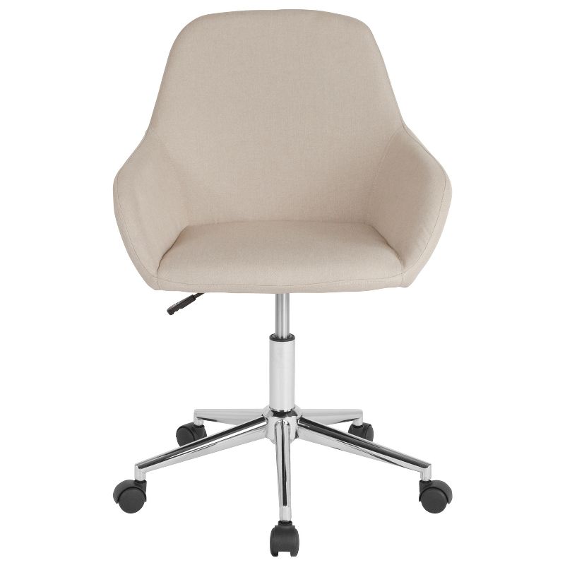 Merrick Lane Home Office Bucket Style Chair with 360 Degree Rotating Swivel, 5 of 23