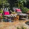 Outdoor/Indoor Herringbone Over-Sized Rectangular Throw Pillow Set of 2 - Pillow Perfect - 3 of 4