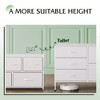 Dresser with 5 Drawers, Wide Fabric Chest with Drawer Organizers for Bedroom, Closet, Hallway - 4 of 4