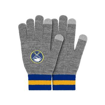 NHL Buffalo Sabres Gray Big Logo Glove