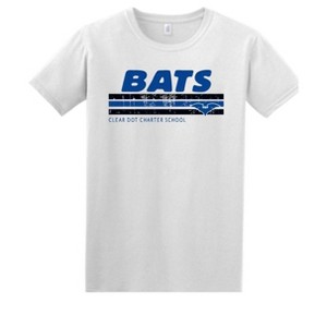 Adult Clear Dot Charter School Bats Name & Graphic Essential Soft