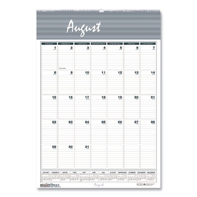 House of Doolittle Recy Wirebound Academic Monthly Wall Calendar 12x17 2021-22 352