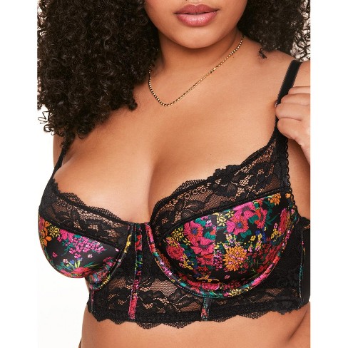 Adore Me Cinthia Unlined Full Coverage Women's Bra Plus and Regular Sizes