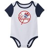 MLB New York Yankees Infant Boys' 3pk Bodysuit - 2 of 4