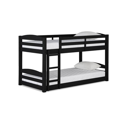 Image of Twin Alaina Kids' Bunk Bed Black - Room & Joy