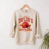Simply Sage Market Women's Graphic Sweatshirt Go Taylor's Boyfriend Helmet - 3 of 3