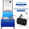 Narwey Large Travel Duffel Bag with Wet Pocket + Clear Travel Toiletry Bag for Women and Men - 3 of 3