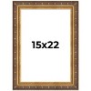 PosterPalooza | Museum Gold Picture Frame - UV Acrylic, Foam Board Backing, Hanging Hardware - 2 of 4