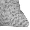 16"x16" Ninola Design Knitting Texture Wool Winter Square Throw Pillow White - Deny Designs - 2 of 4