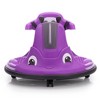 Whisen Kids' Snail Bumper Riding Car Gift with 360°Spin, Music,, Soft Bumper, Seat Belt - 2 of 4