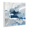 Stupell Industries Abstract Brushed Blue Painting Wall Plaque Art - 2 of 4