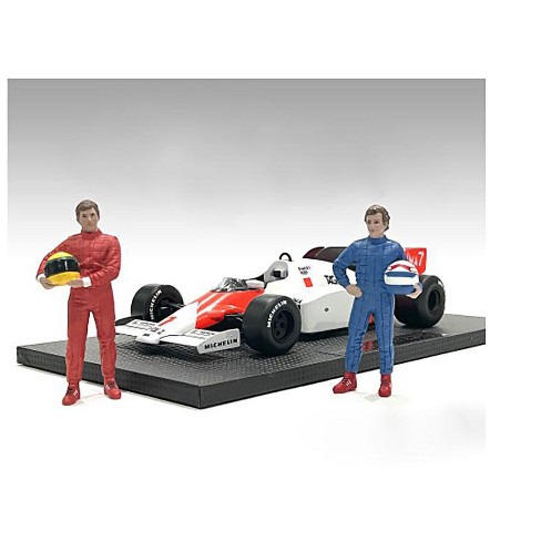 AMERICAN DIORAMA 1/43 - FIGURINES Race Day - Set of 2 Figures