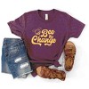 The Juniper Shop SmileyWorld Bee the Change Youth Short Sleeve Tee - 3 of 4