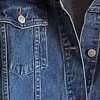 Women's Distressed Denim Jean Jacket - White Birch - 4 of 4